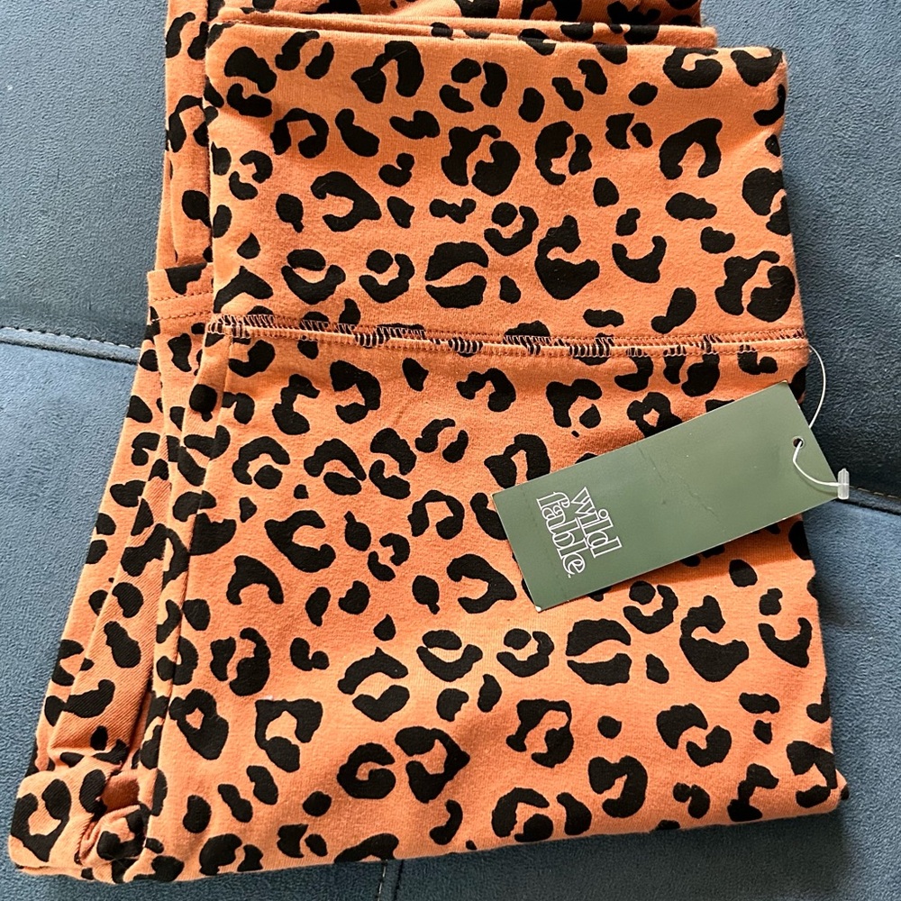 Three pairs/ Wild Fable Leopard Print Leggings Bundle